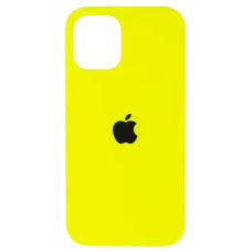 Чехол Silicone Case iPhone 12 Pro Max 6.7'' желтый (Acid Yellow)