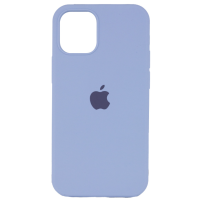 Чехол Silicone Case iPhone 12 Pro Max 6.7'' голубой (lilac blue)