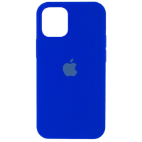 Чехол Silicone Case iPhone 12 Pro Max 6.7'' синий (shiny blue)