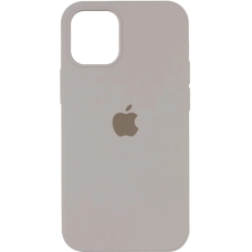 Чехол Silicone Case iPhone 12 Pro Max 6.7'' серый (stone)