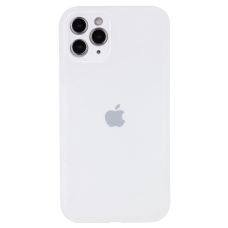 Чехол Silicone Case Camera Protective iPhone 12 Pro Max 6.7'' Белый (White)