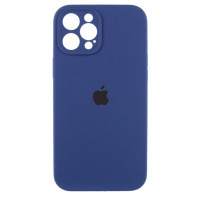 Чехол Silicone Case Camera Protective iPhone 12 Pro Max 6.7'' Синий (Deep navy)