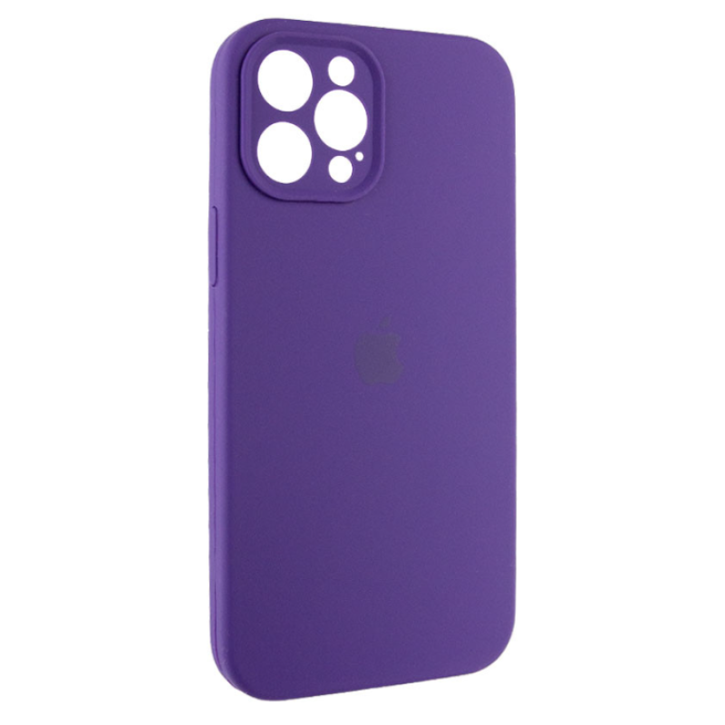 Чехол Silicone Case Camera Protective iPhone 12 Pro Max 6.7'' Фиолетовый (Amethyst)