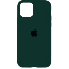 Чехол Silicone Case iPhone 11 Pro Max темно-зеленый