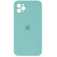 Чохол Silicone Case Square Full+Camera iPhone 11 Pro Max тиффани