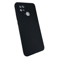 Чохол накладка Silicone Cover Soft Touch ЗК Xiaomi Redmi 10C / Poco C40 Чорний