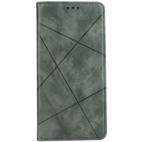 Чохол книжка Business Leather Xiaomi Redmi 10C / Poco C40 Сірий