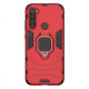 Чехол накладка Transformer Ring Redmi Note 8 red