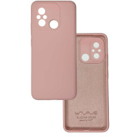 Чохол накладка Silicone Cover Soft Touch ЗК Xiaomi Redmi 12C/11A Пудра
