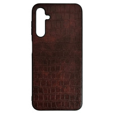 Чохол накладка AIORIA Crocodile Texture Samsung A14 Темно-коричневий