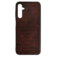 Чохол накладка AIORIA Crocodile Texture Samsung A15 Темно-коричневий
