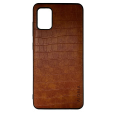 Чохол накладка AIORIA Crocodile Texture Samsung A31 Світло-коричневий