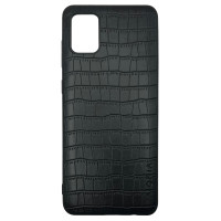 Чохол накладка AIORIA Crocodile Texture Samsung A31 Чорний