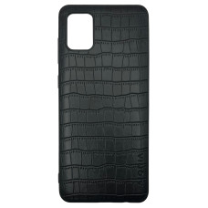 Чохол накладка AIORIA Crocodile Texture Samsung A31 Чорний