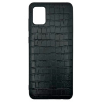 Чохол накладка AIORIA Crocodile Texture Samsung A51 Чорний