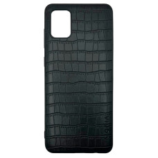 Чохол накладка AIORIA Crocodile Texture Samsung A51 Чорний