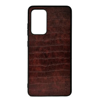 Чехол накладка AIORIA Crocodile Texture Samsung A52 Темно-коричневый