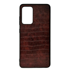 Чохол накладка AIORIA Crocodile Texture Samsung A52 Темно-коричневий