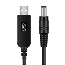 Кабель USB-DC с преобразователем 12V (Кабель для роутера)