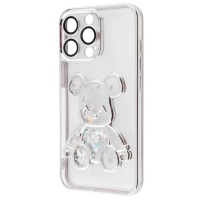 Чохол накладка Shining Bear Case iPhone 14 Pro Silver
