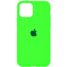 Чехол Silicone Case iPhone 11 Pro Зеленый (Neon Green)