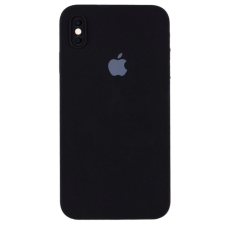 Чехол Silicone Case Camera Protective iPhone Xs Max черный (Black)