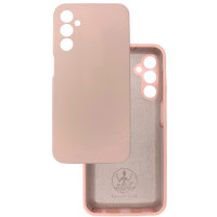 Чохол накладка Silicone Cover Soft Touch ЗК Samsung A24 / M34 пудра