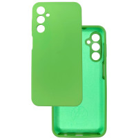 Чехол накладка Silicone Cover Soft Touch ЗК  Samsung A24 / M34 мятный