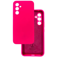 Чохол накладка Silicone Cover Soft Touch ЗК Samsung A54 Фуксія