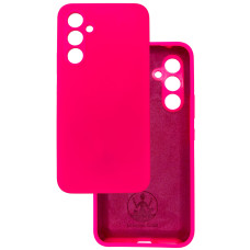 Чохол накладка Silicone Cover Soft Touch ЗК Samsung A54 Фуксія