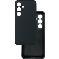 Чохол накладка Silicone Cover Soft Touch ЗК Samsung S23+ Plus чорний
