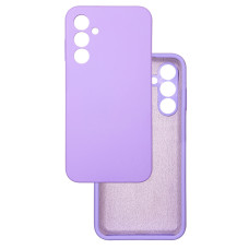 Чехол накладка Silicone Cover Soft Touch ЗК  Samsung S23+ Plus сиреневый