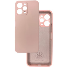 Чохол накладка Silicone Cover Soft Touch ЗК Xiaomi Redmi 12 4G пудра