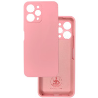 Чехол накладка Silicone Cover Soft Touch ЗК Xiaomi Redmi 12 4G розовый