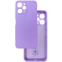 Чехол накладка Silicone Cover Soft Touch ЗК Xiaomi Redmi 12 4G лаванда