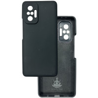 Чохол накладка Silicone Cover Soft Touch ЗК Xaomi Redmi Note 10 Pro / Max Чорний