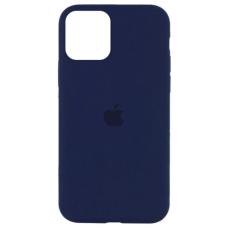 Чехол Silicone Case iPhone 11 темно-синий