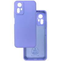 Чохол накладка Silicone Cover Soft Touch ЗК Xiaomi Redmi Note 12s лаванда