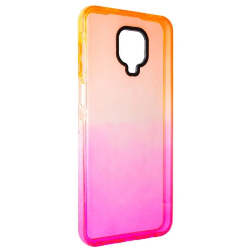 Чохол накладка Sunny Gradient Xiaomi Redmi Note 9s/Pro/Max помаранчевий - рожевий