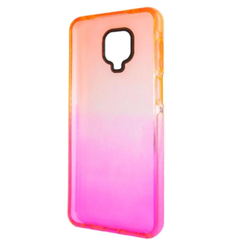 Чохол накладка Sunny Gradient Xiaomi Redmi Note 9s/Pro/Max помаранчевий - рожевий
