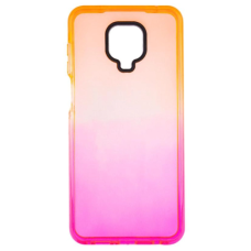 Чехол накладка Sunny Gradient Xiaomi Redmi Note 9s/Pro/Max оранжево-розовый