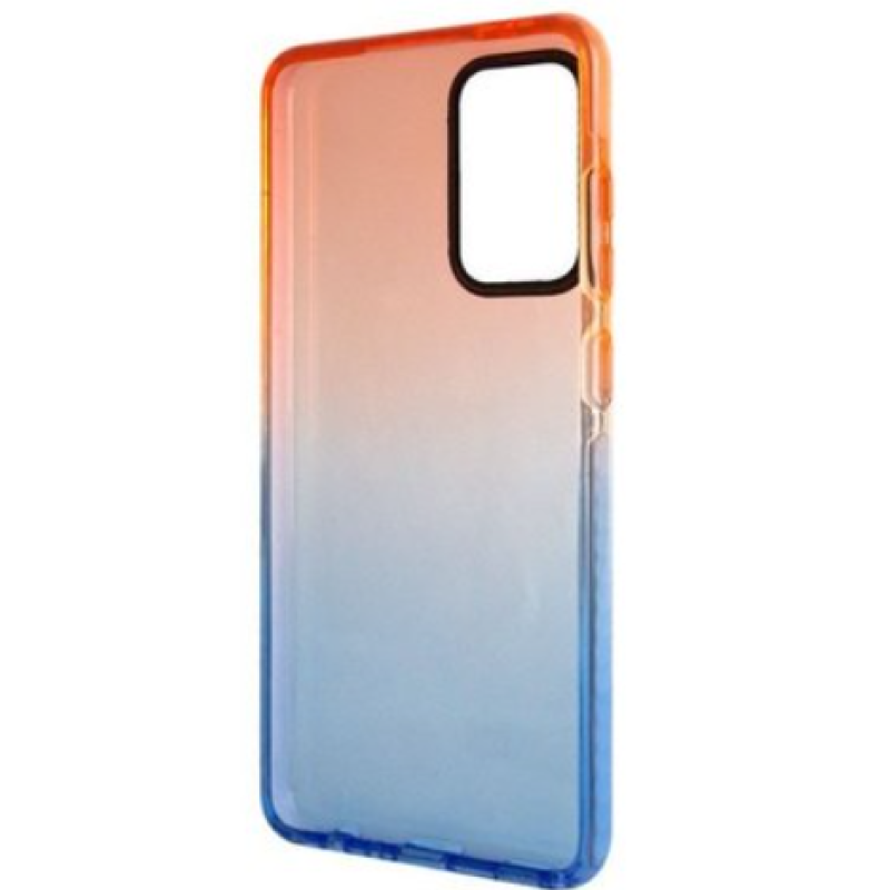 Чехол накладка Sunny Gradient Xiaomi Redmi Note 10 Pro/Max сине-оранжевый
