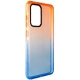 Чехол накладка Sunny Gradient Xiaomi Redmi Note 10 Pro/Max сине-оранжевый