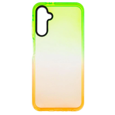 Чохол накладка Sunny Gradient Samsung A34 помаранчево-салатовий
