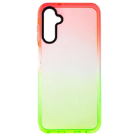 Чохол накладка Sunny Gradient Samsung A34 рожево-салатовий