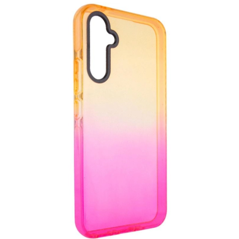 Чехол накладка Sunny Gradient Samsung A34 розово-оранжевый