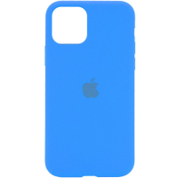 Чохол Silicone Case iPhone 11 блакитний