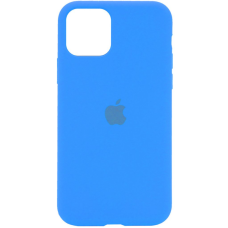Чехол Silicone Case iPhone 11 голубой