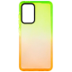 Чехол накладка Sunny Gradient Samsung A52 оранжево-салатовый