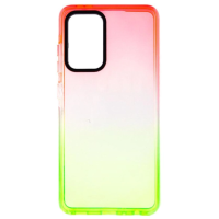 Чохол накладка Sunny Gradient Samsung A52 рожево-салатовий